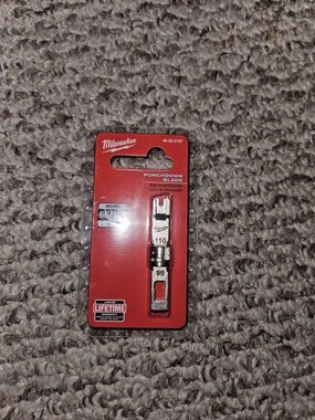 Milwaukee Red Punchdown Blade - Steel Connector Tool